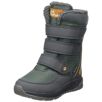 Abbildung von Jack Wolfskin Alpin/Bergstiefel für Kinder, Größe: 31, Slate green Kunststoff