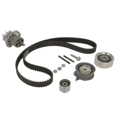 Abbildung von SNR KDP457.500 Wasserpumpe + Zahnriemensatz VOLKSWAGEN: Golf 5, Passat B6 Variant, Plus / Crossgolf, AUDI: A4 B7 Avant, A3 Sportback
