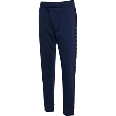 Abbildung von Hummel Staltic Pants Jogginghose, Herren, Größe: Small, Marine/duck green
