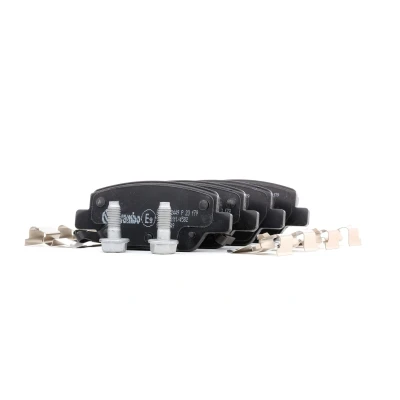 Abbildung von BREMBO P 23 179 Bremsbelagsatz mit akustischer Verschleißwarnung Bremssattelschrauben Zubehör FIAT: Tipo Estate, Saloon, Hatchback