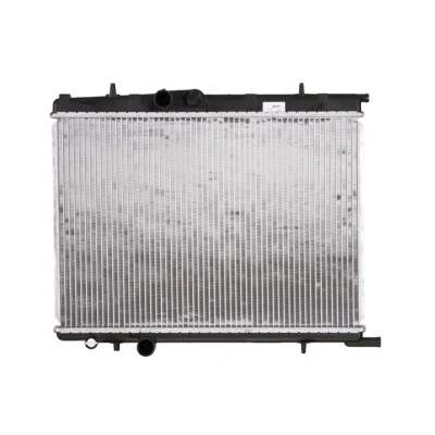 Abbildung von NRF EASY FIT 58267 Kühler, Motorkühlung Aluminium 545 380 18 mit Anbauteilen Kühlrippen gelötet CITROËN: Xsara Picasso