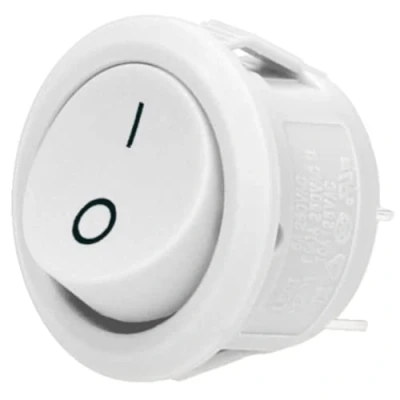 Abbildung von ORNO AE 13180 Kippschalter 230V Round Strom: 6, 10A Versorgungsspannung: (Weiß)