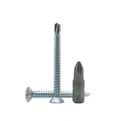 Abbildung von 50 Stück DIN 7504 P Stahl verzinkt 4,8 x mm Schrauben selbstbohrende Blechschraube (PH) Kreuzschlitz Senkkopf selbstschneidend (50, mm)