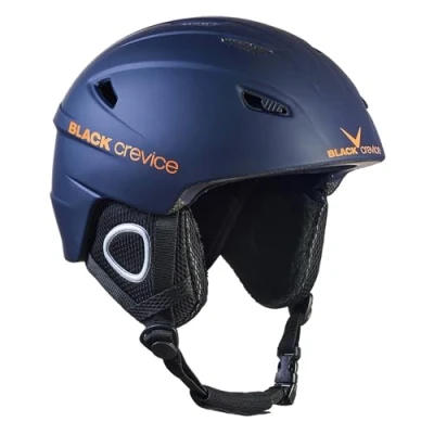 Abbildung von Black Crevice Skihelm Kitzbühel, Navy/orange, XS
