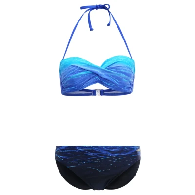 Abbildung von Lascana Bandeau Bikini, Damen, Größe: 36xD, Blue