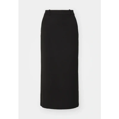 Abbildung von Object Objlisa LONG Skirt Bleistiftrock, Damen, Größe: 44, Black