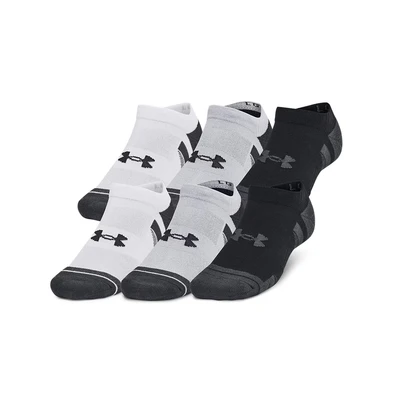 Abbildung von Under Armour PERF TECH 6 PACK Unisex Sportsocken, Größe: 36.5 42, Mod gray/jet gray