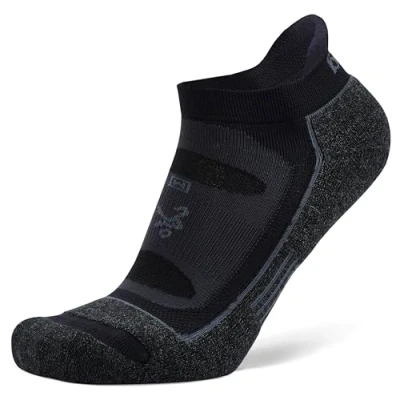 Abbildung von Balega Unisex Bubble resistant No Show Socken, Schwarz, S EU