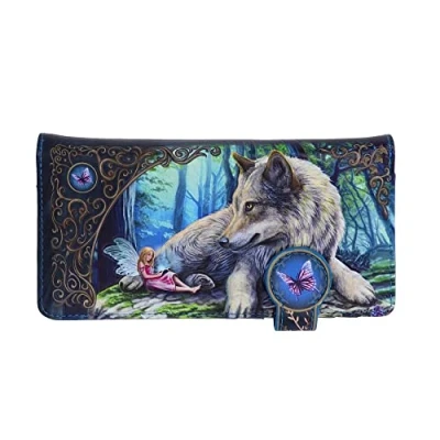 Abbildung von Nemesis Now Lisa Parker Fairy Stories Geldbörse mit Prägung, 18,5 cm, PU, Mehrfarbig, Merchandise, 3D Effekt, große Fächer für Bargeld und Karten