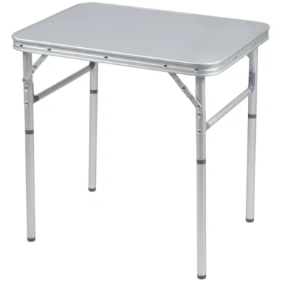 Abbildung von Bo Camp Alu Mini Campingtisch Premium Klapptisch Koffertisch Falttisch 2 Höhen