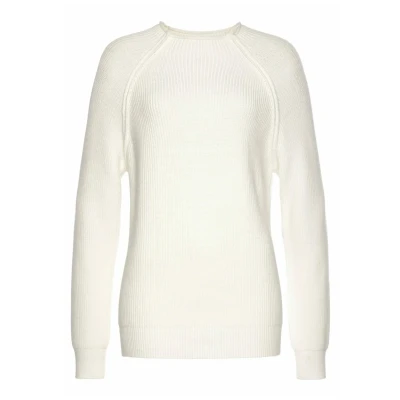 Abbildung von Lascana Stehkragen Strickpullover, Damen, Größe: 44/46, Wollweiß