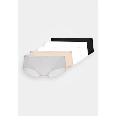 Abbildung von DIM Pocket 3 PACK Slip, Damen, Größe: 42/44, Black/skin/white/grey/white