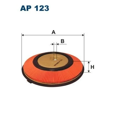 Abbildung von FILTRON AP 123 Luftfilter 42 276 Filtereinsatz NISSAN: Primera Saloon, Sunny 3 Traveller,