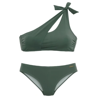 Abbildung von Bruno Banani SET Bikini, Damen, Größe: 34xA/B, Oliv