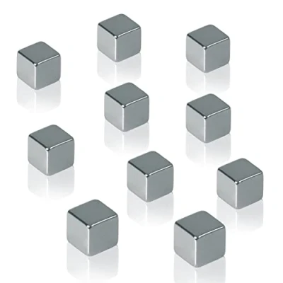 Abbildung von SIGEL BA193 starke Neodym Magnete Cube, 10er Set 1x1x1 cm Super Dym, für Glas Magnettafeln und Whiteboards