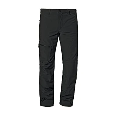 Abbildung von Schöffel Herren Pants Koper1 Warm M, gefütterte Wanderhose mit 4 Wege Stretch, robuste Thermohose vorgeformten Knien, schnelltrocknend und geruchshemmend, black, 48