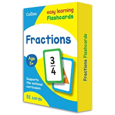 Abbildung von Fractions Flashcards: Ideal for Home Learning (Collins Easy KS1)