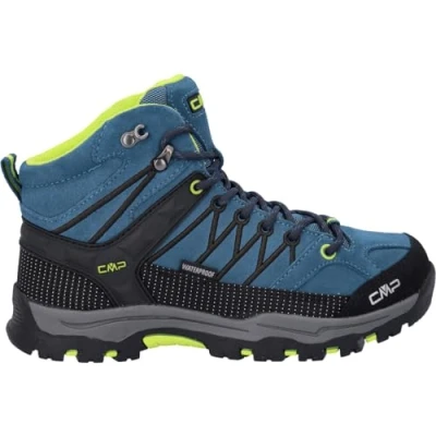 Abbildung von CMP Rigel MID Trekking WP Unisex Alpin/Bergstiefel für Kinder, Größe: 36, Deep lake/acido Leder und textil