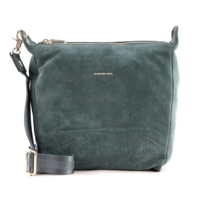 Abbildung von Mandarina Duck Schultertasche Grün (Balsamic Green) Mellow Velvet P10lwt40 26 x 28 12 (L H B)
