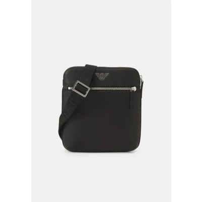 Abbildung von Emporio Armani Crossobody FLAT Unisex Umhängetasche, Größe: One Size, Black