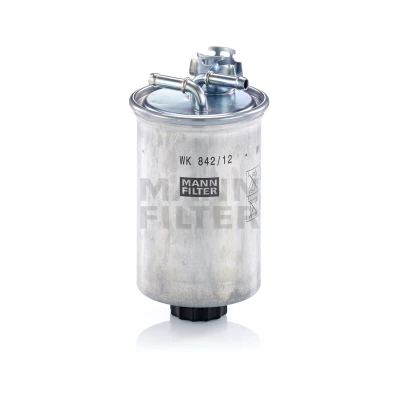 Abbildung von MANN FILTER WK 842/12 x Kraftstofffilter 8 mit Dichtung VOLKSWAGEN: Lupo / 3L, Polo III Hatchback, SEAT: Arosa