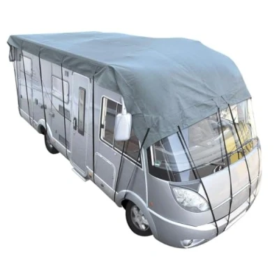 Abbildung von cartrend Caravan Dachschutzplane Plane Dachplane Dachschutz Schutzhülle Abdeckplane Caravan, 7,0 x 3 m