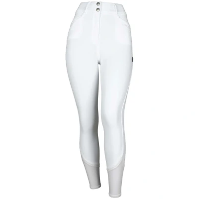 Abbildung von Kingsland Reithose Kadi E Tec mit Knie Grip Damen Weiß 32