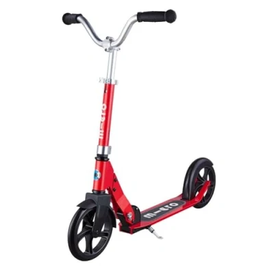 Abbildung von MICRO Cruiser Scooter zum cruisen Kinderscooter ab 10 Jahren Farbe rot