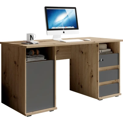 Abbildung von BEGA OFFICE Schreibtisch »Primus U2«, mit Schubkasten abschließbar, Gamingtisch geeignet