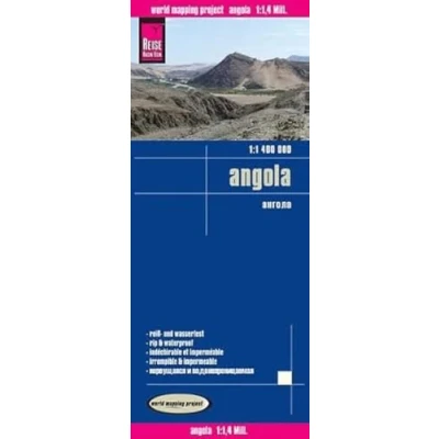 Abbildung von Reise Know How Landkarte Angola (1:1.400.000): World Mapping project: Project. Reiß und wasserfest
