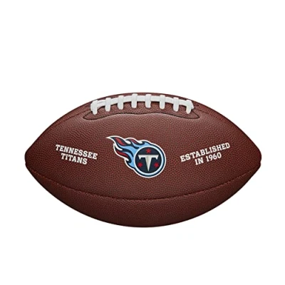 Abbildung von Wilson American Football NFL TEAM LOGO, Offizielle Größe, Mischleder