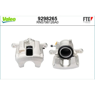 Abbildung von FTE 9298265 Bremssattel grau Gusseisen Vorderachse rechts ohne Halter MERCEDES BENZ: B Class, A Class