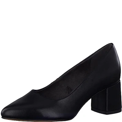 Abbildung von Jana Damen Pumps Elegant Spitz Weite H Mehrweite, Schwarz (Black), 38 EU