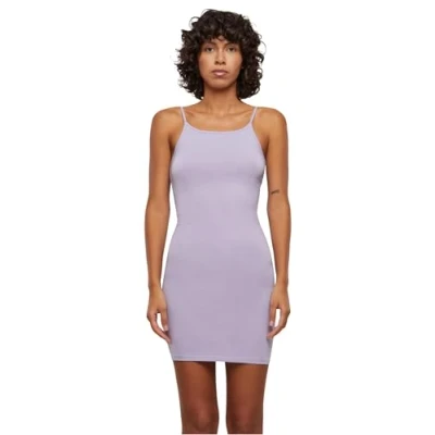 Abbildung von Urban Classics Jerseykleid, Damen, Größe: Small, Dustylilac