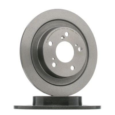 Abbildung von BREMBO 08.D217.11 Bremsscheibe 296 11 5 voll beschichtet mit Schrauben HONDA: CIVIC 9