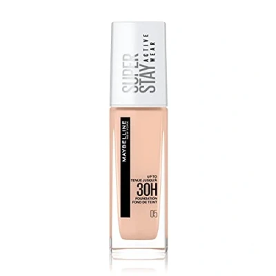 Abbildung von Maybelline New York Super STAY Active WEAR Foundation Foundation, Damen, Größe: 30 ml, 5 light beige