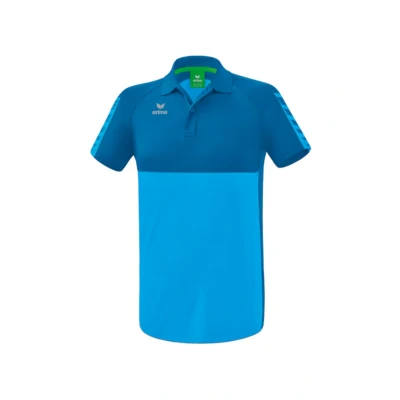 Abbildung von Erima Herren Six Wings Sport Polohemd, curacao, XL