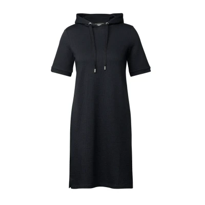 Abbildung von Cecil MIT Kapuze Strickkleid, Damen, Größe: Large, Blau