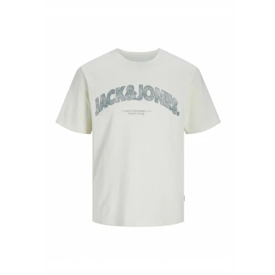 Abbildung von Jack &amp; Jones T Shirt »JORALMERIA BOLD BRANDING TEE SS CN«, mit Logo Druck