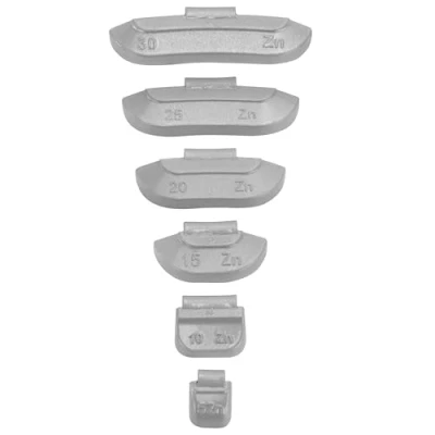 Abbildung von 225x HASKYY Schlaggewichte Auswuchtgewichte Wuchtgewichte Sortiment für STAHLFELGEN // je 50 von 5g, 10g, 15g 25 20g, 25g und 30g