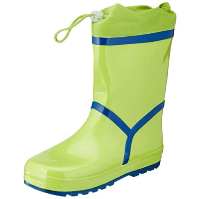 Abbildung von Playshoes Gummistiefel gefüttert Regenstiefel, grün, 33 EU
