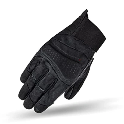 Abbildung von SHIMA AIR 2.0 Men Motorradhandschuhe Herren Belüftete, Sommer Handschuhe aus Mesh mit Knöchel und Finger Protektoren, Verstärkte Handfläche (Schwarz, XL)