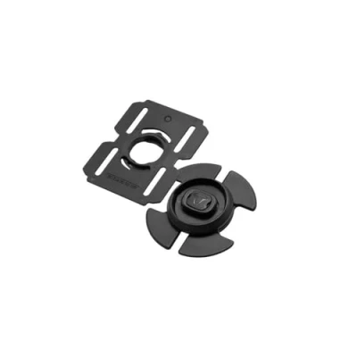 Abbildung von SW Motech T Lock Halter für LA1, LA2 &amp; LA3 mit MOLLE Adapter zb. Tankriemen, Schwarz