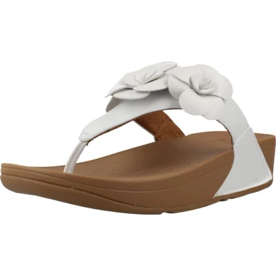 Abbildung von FITFLOP LULU FLOWER Damen Sandalen in Weiß