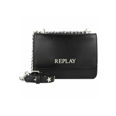 Abbildung von Replay Damen Handtasche aus Kunstleder, Black 098 (Schwarz), Onesize