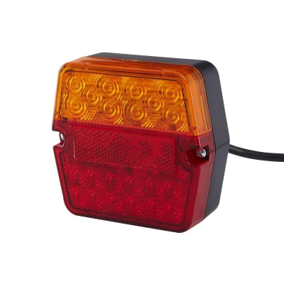 Abbildung von HELLA 2VB 357 023 011 Heckleuchte links, rechts rot/gelb schwarz VALUEFIT