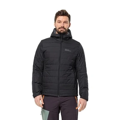 Abbildung von Jack Wolfskin Lapawa INS Hoody Winterjacke, Herren, Größe: XXL, Black