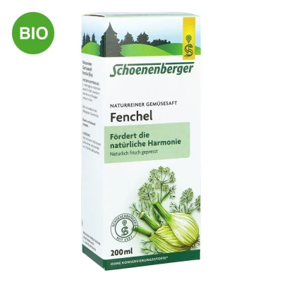 Abbildung von Schoenenberger Naturreiner Gemüsesaft Fenchel