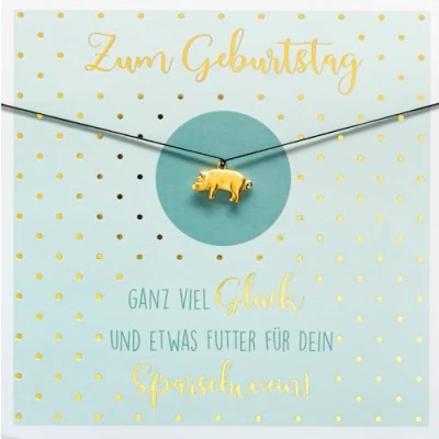 Abbildung von Geburtstagskarte LittleThings Textkarte Geldkarte 15 x cm