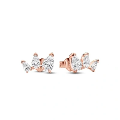 Abbildung von Pandora Timeless Damen Ohrknöpfe Roségold 282836C01